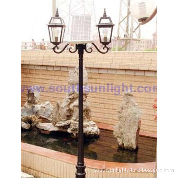 double-ended classical design solar garden light